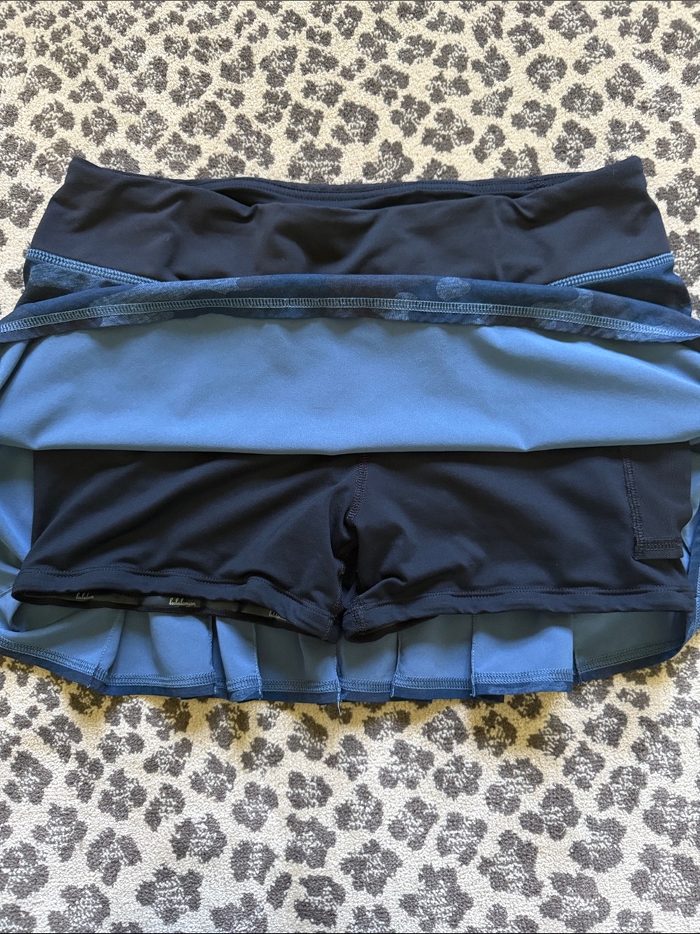 lululemon athletica Navy Camo Mini Skort - Picture 8 of 11